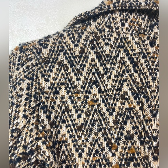 Otis & Maclain Woven Wool Blend Native Zig Zag Jacket Coat size 2 - Picture 5 of 11